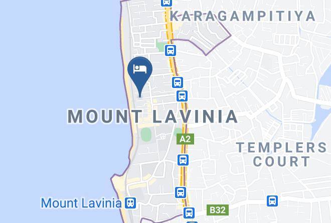 Colombo - Lavinia Escapes Maps