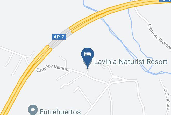 Alicante - Lavinia Naturist Resort Maps