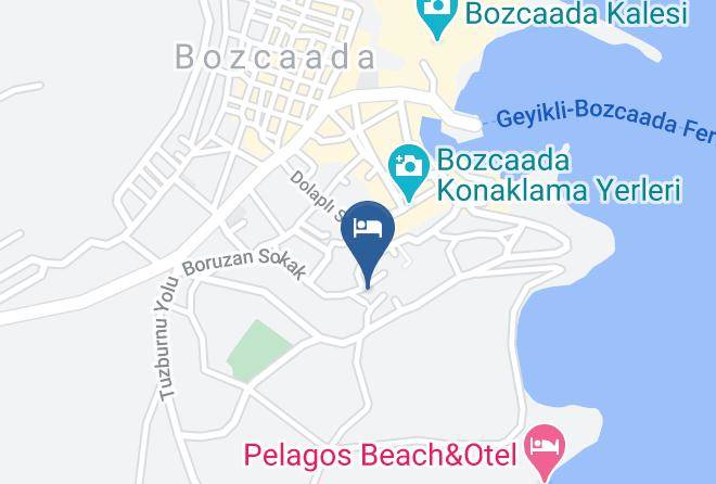 Bozcaada - Lavinya Otel Maps