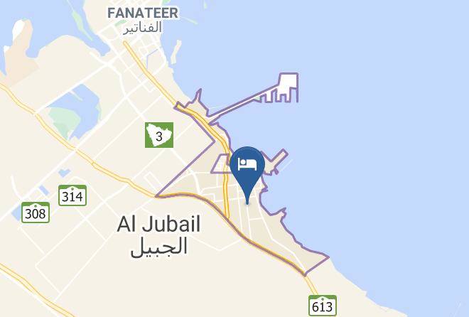 Jubail - Lavona Inn Hotel Maps