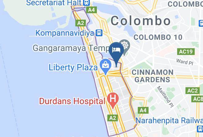 Colombo - Lavonca Boutique Hotel Maps