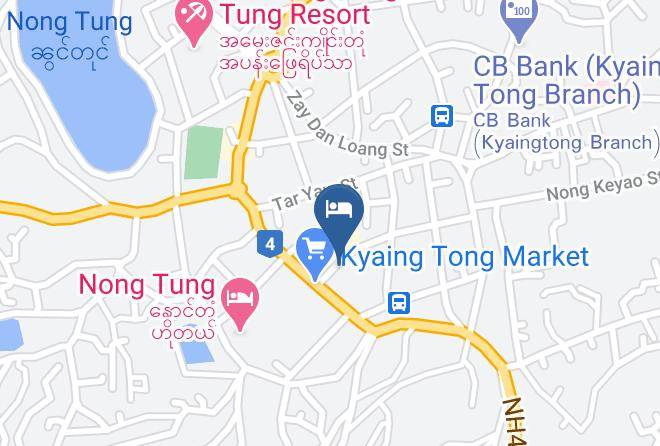 Kyaingtung - Law Yee Chain Hotel Maps