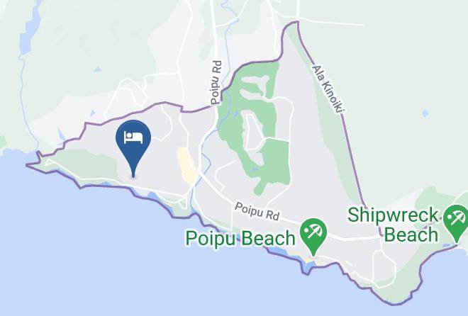 Kauai - Lawai Beach Resort Maps