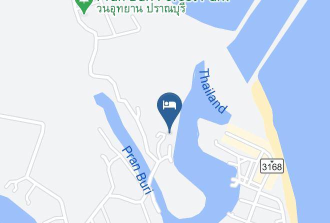 Amphoe Pran Buri - Lawana Escape Beach Resort Pranburi Maps