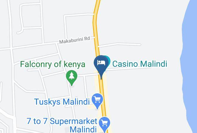 Kilifi - Lawford's Hotel Maps