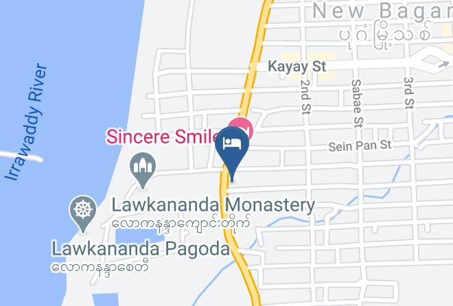 Nyaung U - Lawka Thitsar Hotel Maps