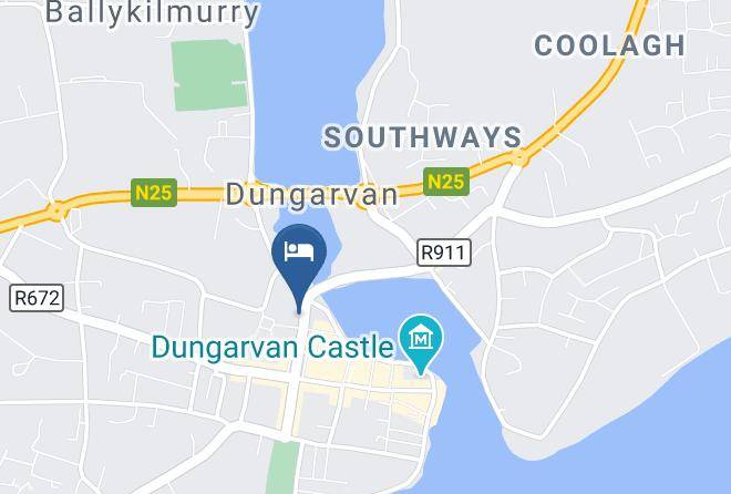 Dungarvan - Lawlors Hotel Maps