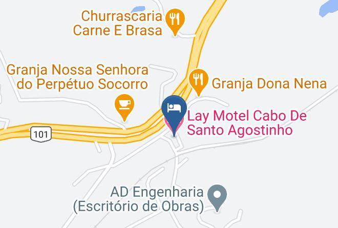 Lay Motel Cabo De Santo Agostinho Map