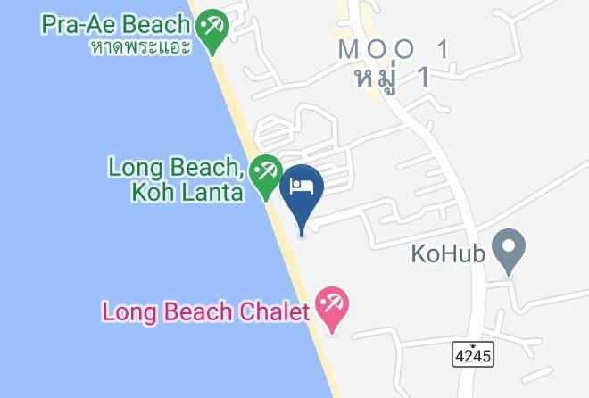 Amphoe Ko Lanta - Layana Resort & Spa Maps