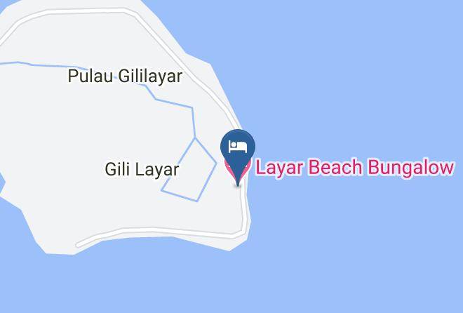 West Lombok Regency - Layar Beach Bungalow Maps