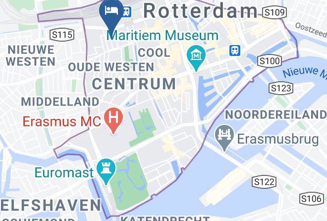 Rotterdam - Layin' Rotterdam Central Maps