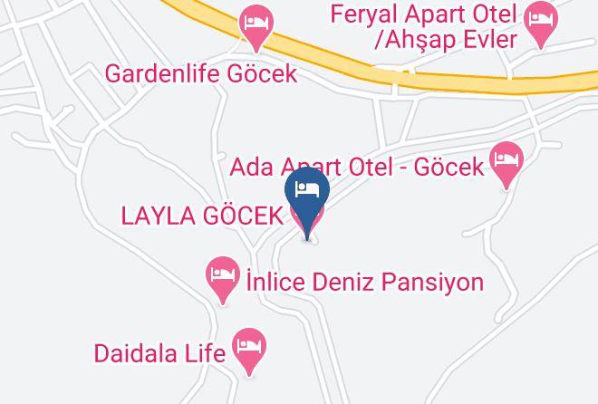 Fethiye - Layla Gocek Maps