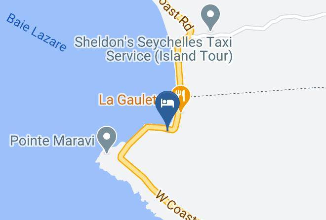 Baie Lazare - Lazare Picault Hotel Maps