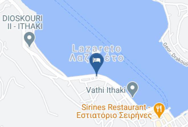 Ithaki - Lazareto Palace Maps