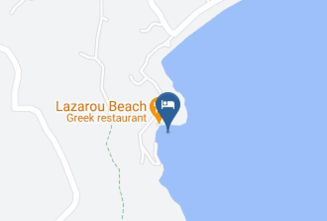 Milos - Lazarou Beach Maps