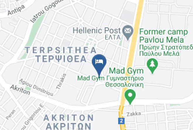 Salonica - Lazart Hotel Maps