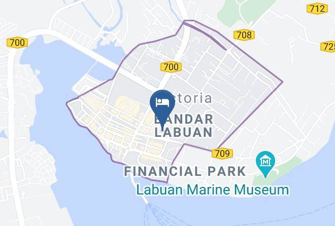 Labuan - Lazenda Hotel Maps