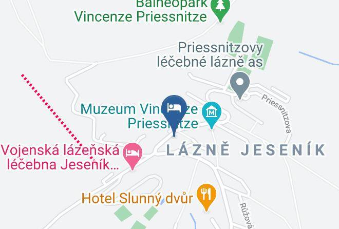 Jesenik - Lazensky Hotel Bezruc Maps