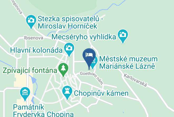 Cheb - Lazensky Hotel Zlata Koruna Maps