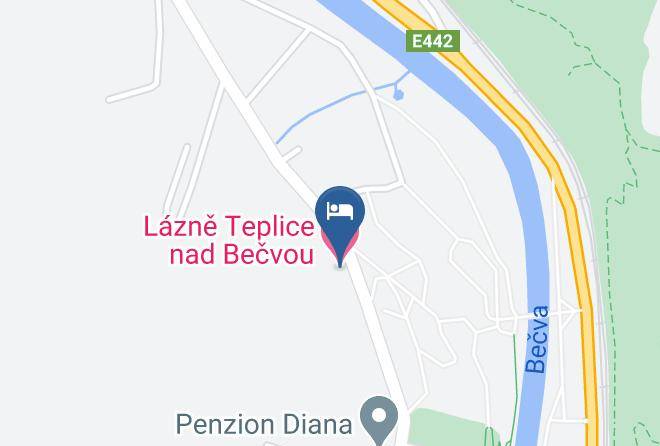 Prerov - Lazne Teplice Nad Becvou Maps