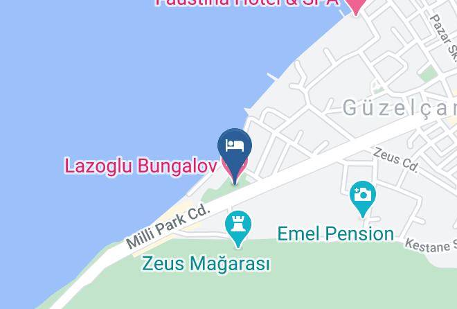 Guzelcamli - Lazoglu Bungalov Maps