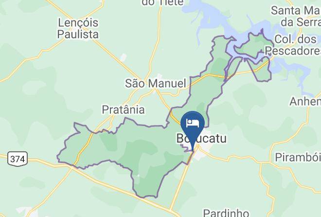 Botucatu - Lazuli Motel Maps