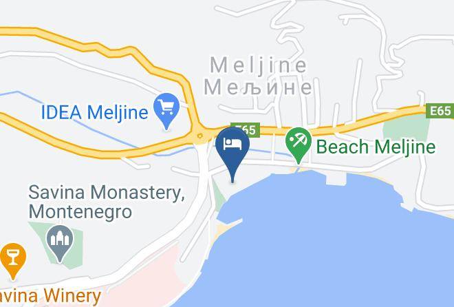 Herceg Novi - Lazure Marina & Hotel Maps