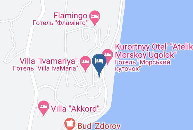 Alushta - Lazurniy Maps