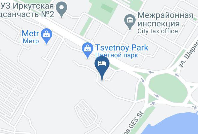 Irkutsk - Lazurnyy Bereg Maps