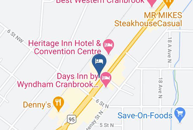 East Kootenay - Lazy Bear Lodge Maps