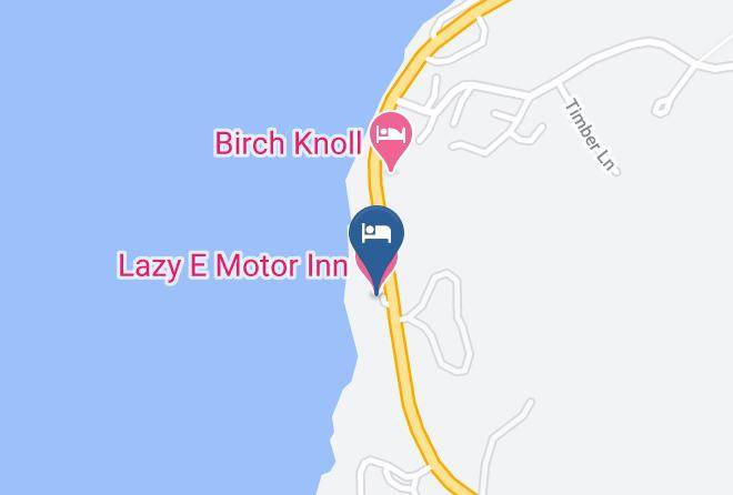 Belknap - Lazy E Motor Inn Maps