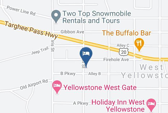 Gallatin - Lazy G Motel Maps