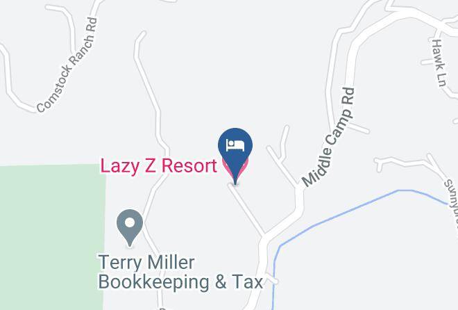 Tuolumne - Lazy Z Resort Maps