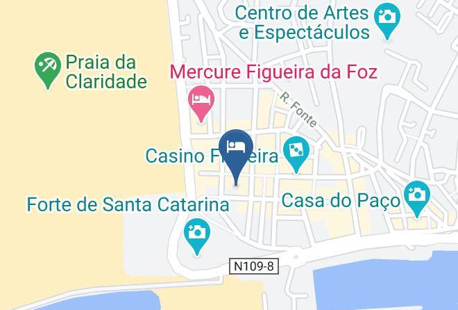 Figueira Da Foz - Lazza Hotel Maps