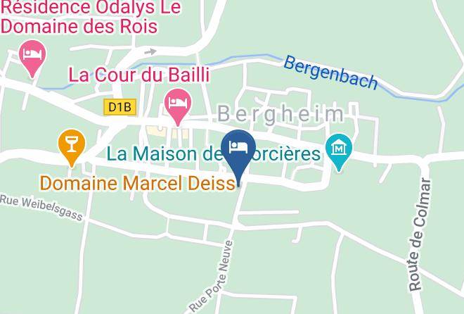 Haut Rhin - Le4bergheim Maps
