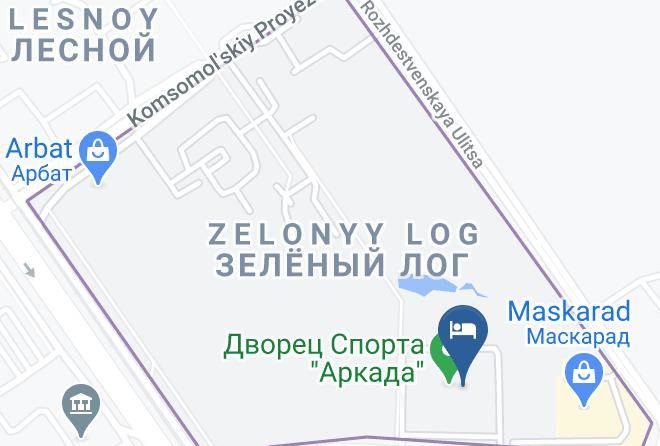 Staryy Oskol - Leader Hotel Maps