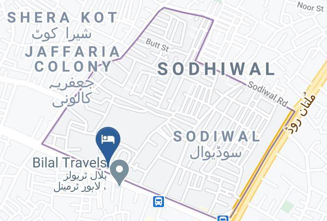 Islamabad - Leader Inn Hotel Maps