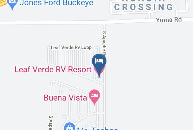 Maricopa - Leaf Verde Rv Resort Maps