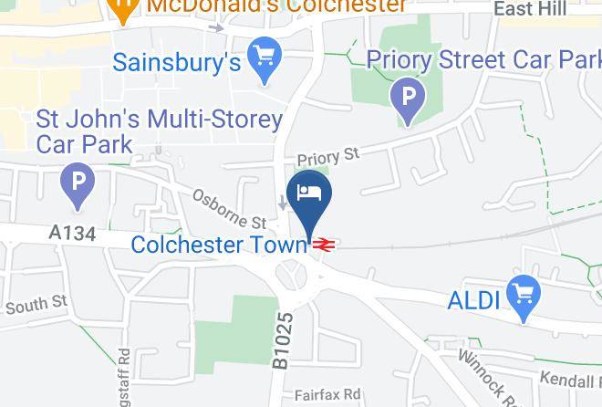 Essex - Leafy Hotel Colchester Maps