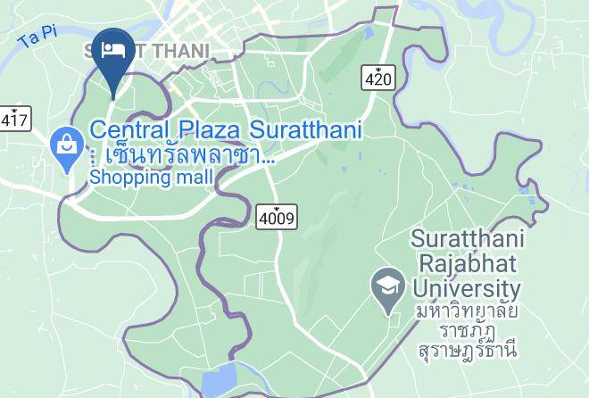 Amphoe Mueang Surat Thani - Leamsai Hotel Maps