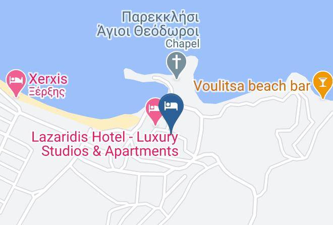 Khalkidhiki - Leandros Hotel Maps