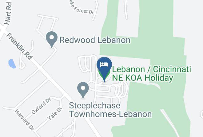 Warren - Lebanon Cincinnati Ne Koa Holiday Maps