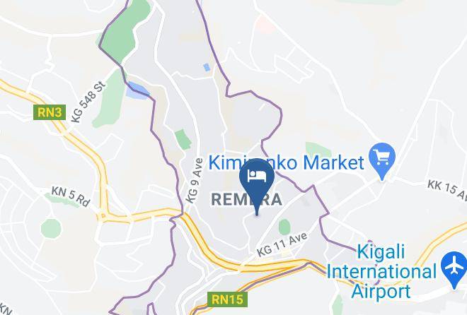 Kigali - Lebanon Hotel Kigali Maps