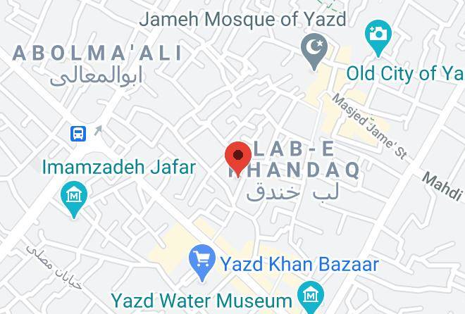 Yazd - Leb E Khandagh Historical Hotel Maps