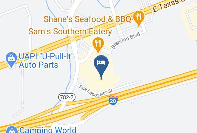 Bossier Par - Lebossier Hotel & Event Center Maps