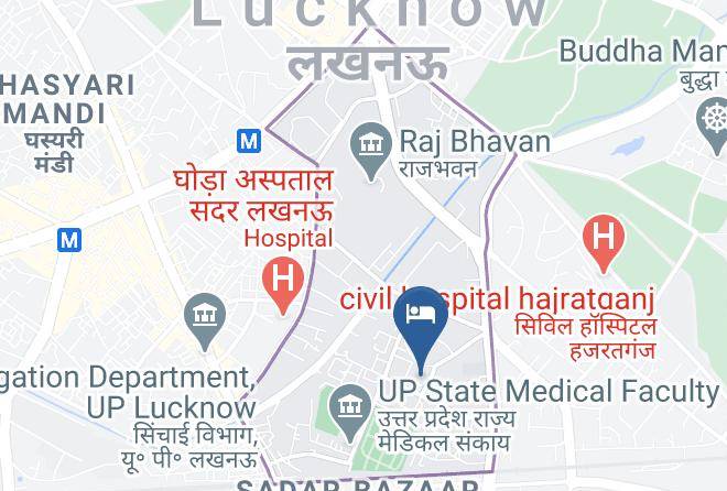 Lucknow - Lebua Lucknow Saraca Estate Maps