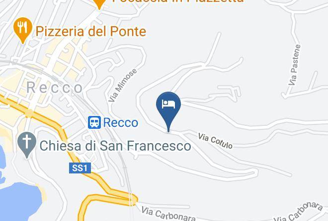 Genoa - Lecardonaie Du Pescou Il Cuoco Pescatore Maps