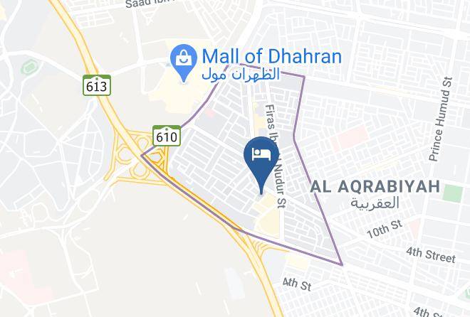 Al Khobar - Lecare Hotel Maps