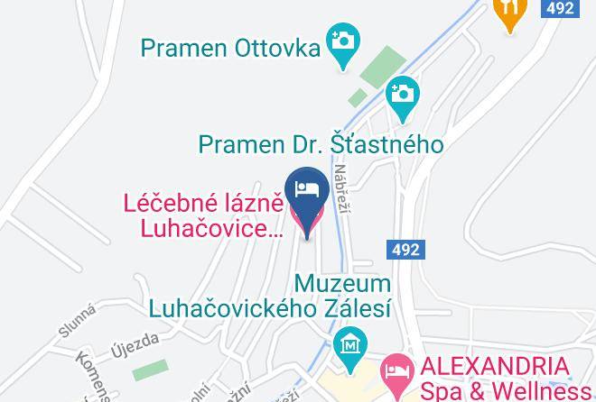 Luhacovice - Lecebne Lazne Luhacovice Sanatorium Miramare Ubytovani A Wellness Maps
