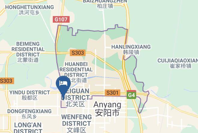 Anyang - Lechao Hotel Anyang Maps